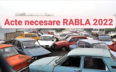 Acte necesare Rabla 2022