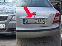 Numerele de înmatriculare cu litere distanțate - eroare tehnică sau privilegii speciale?