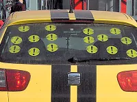 Semne de începător: unde se pun și cât timp se păstrează pe mașină