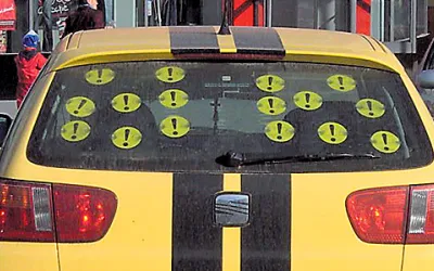 Semne de începător: unde se pun și cât timp se păstrează pe mașină