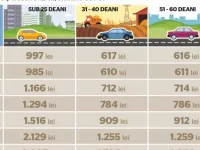 Tarife de referință RCA 2022 - noile prețuri pentru fiecare categorie de vârstă