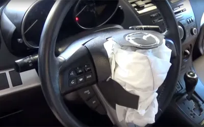 Can you safely drive a car with deployed airbags?