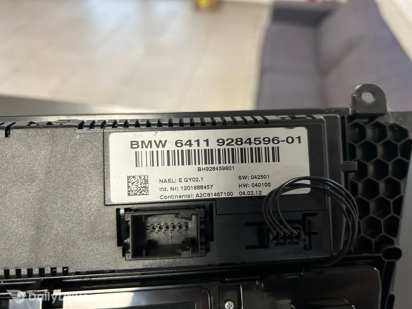 Panou comanda clima BMW X4 F26, 9284596