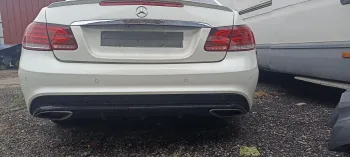 bara spate AMG Mercedes E Class Coupe, W212, facelift, 2013-2016