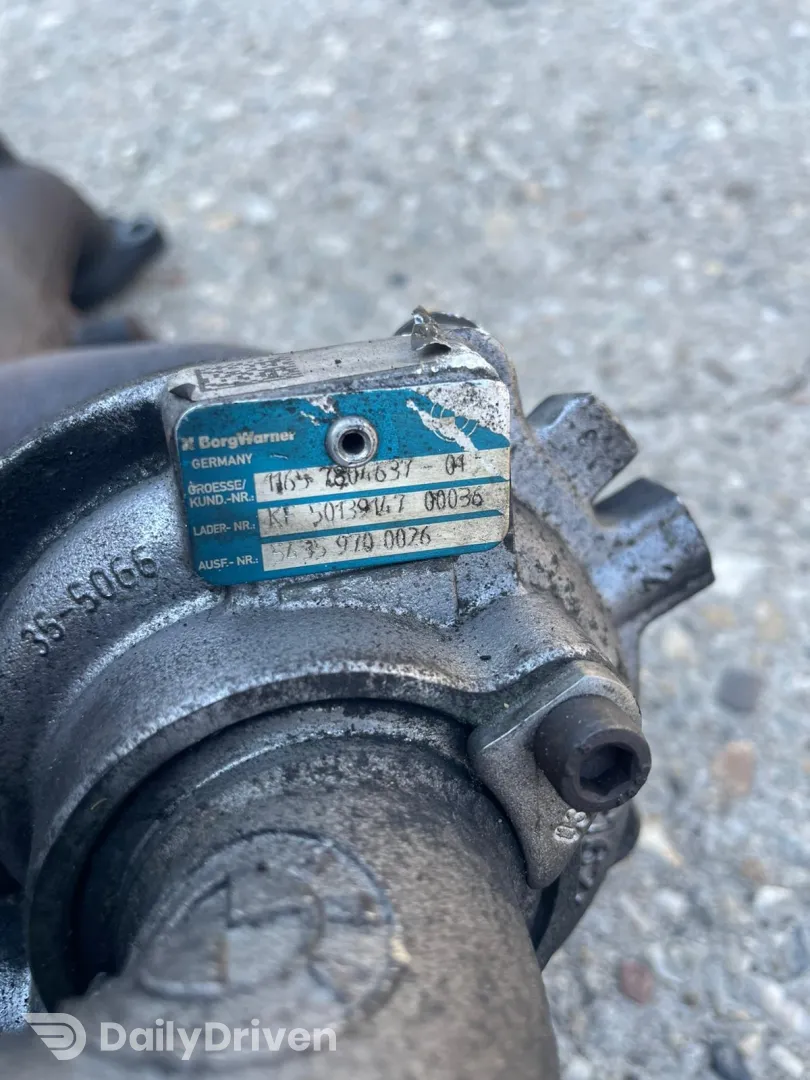 Ansamblu biturbo BMW Seria 1 E81 E82 E87LCI E88, turbine 7804637