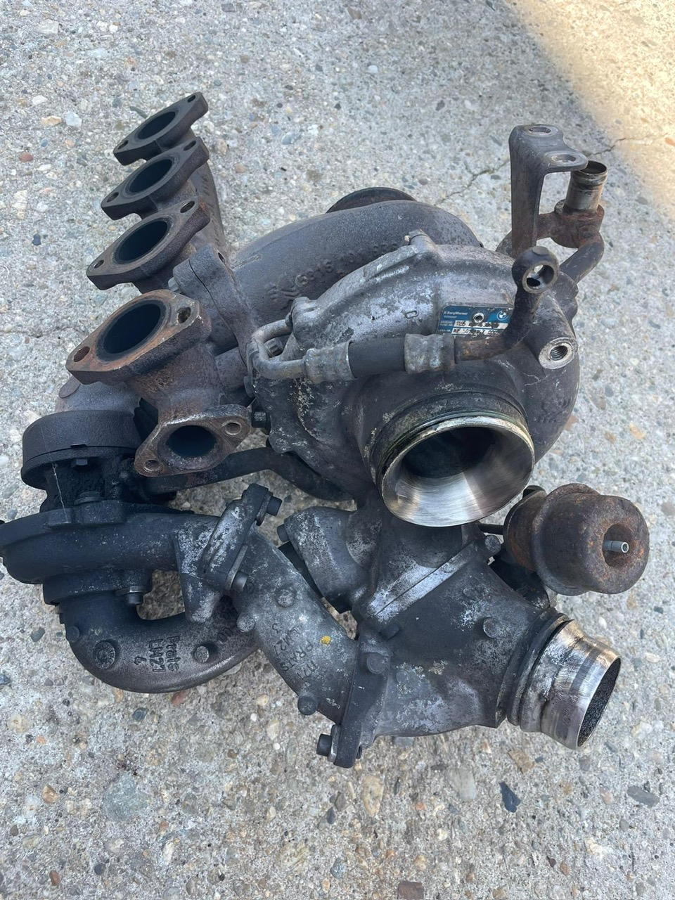 Ansamblu biturbo BMW X1 E84, 23dx, turbine 7804637