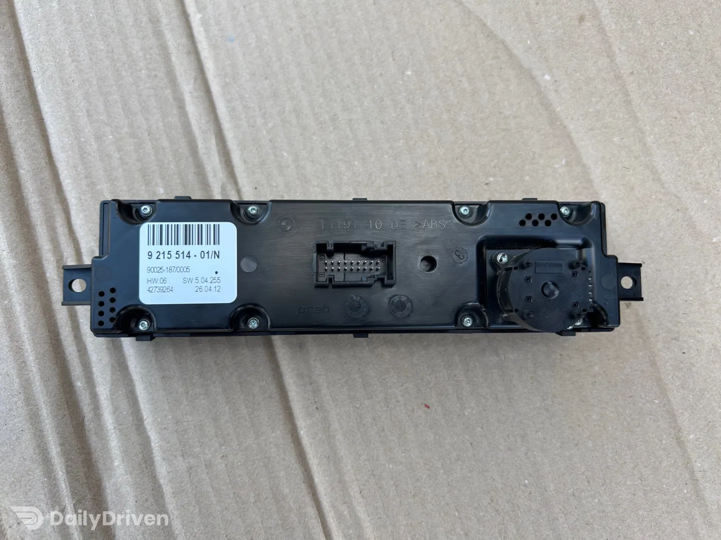 Panou comanda clima spate BMW X5 E70, 9215514