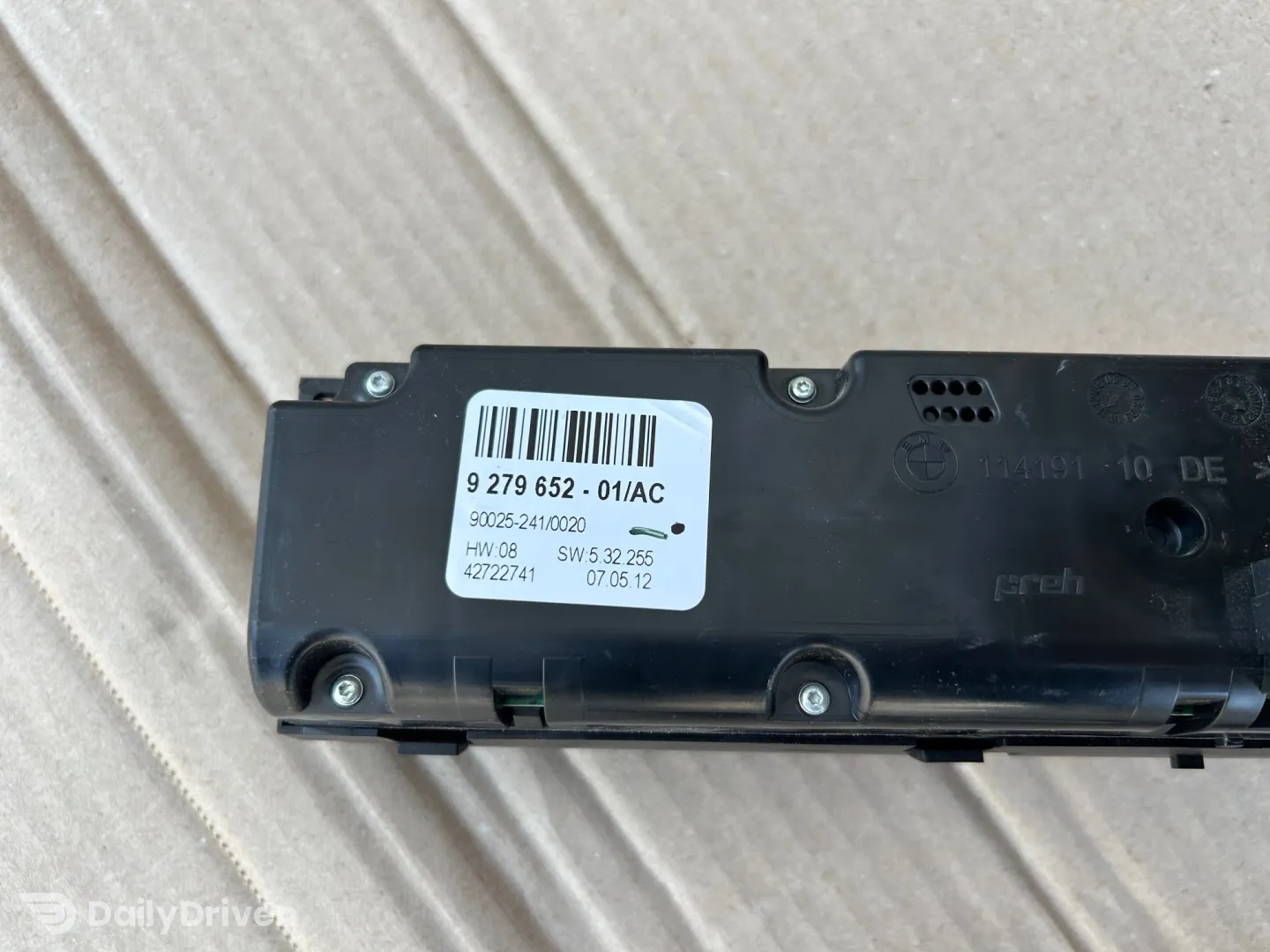 Panou clima AC cu incalzire BMW X5 E70, 9279652