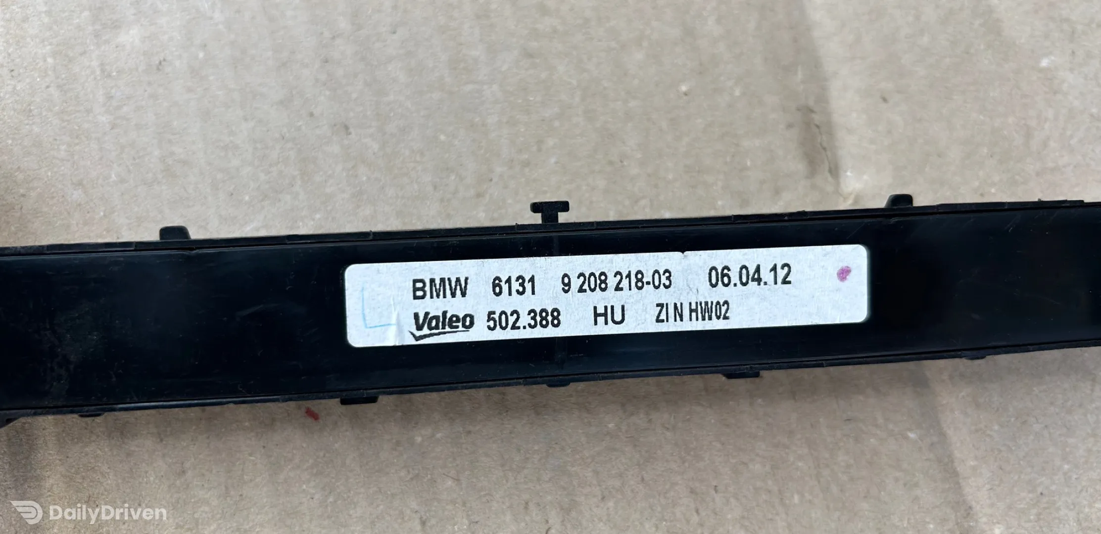 Panou consola butoane BMW X5 E70, 9208218