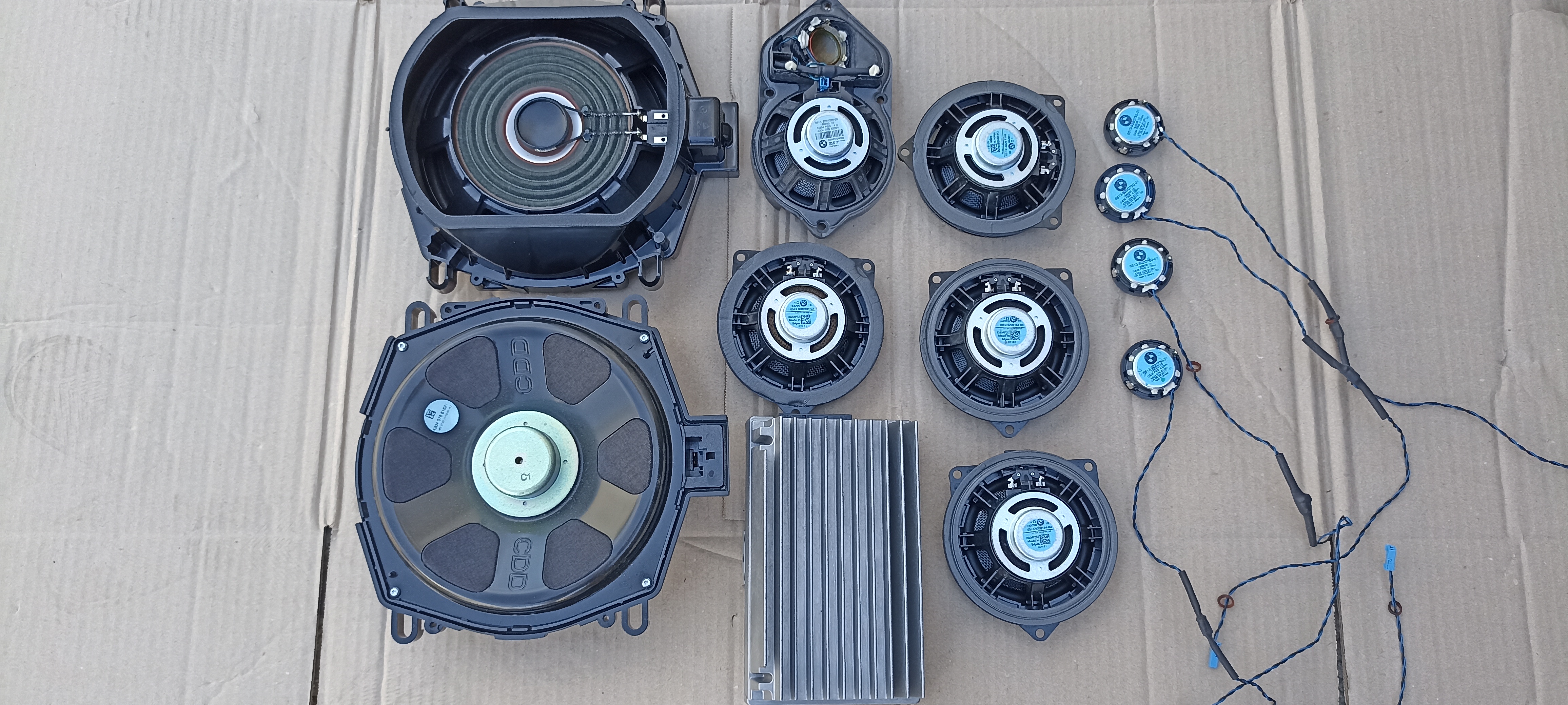Sistem audio HI-FI BMW X3 F25, 9257121, 9209184, 9237280, 9220750