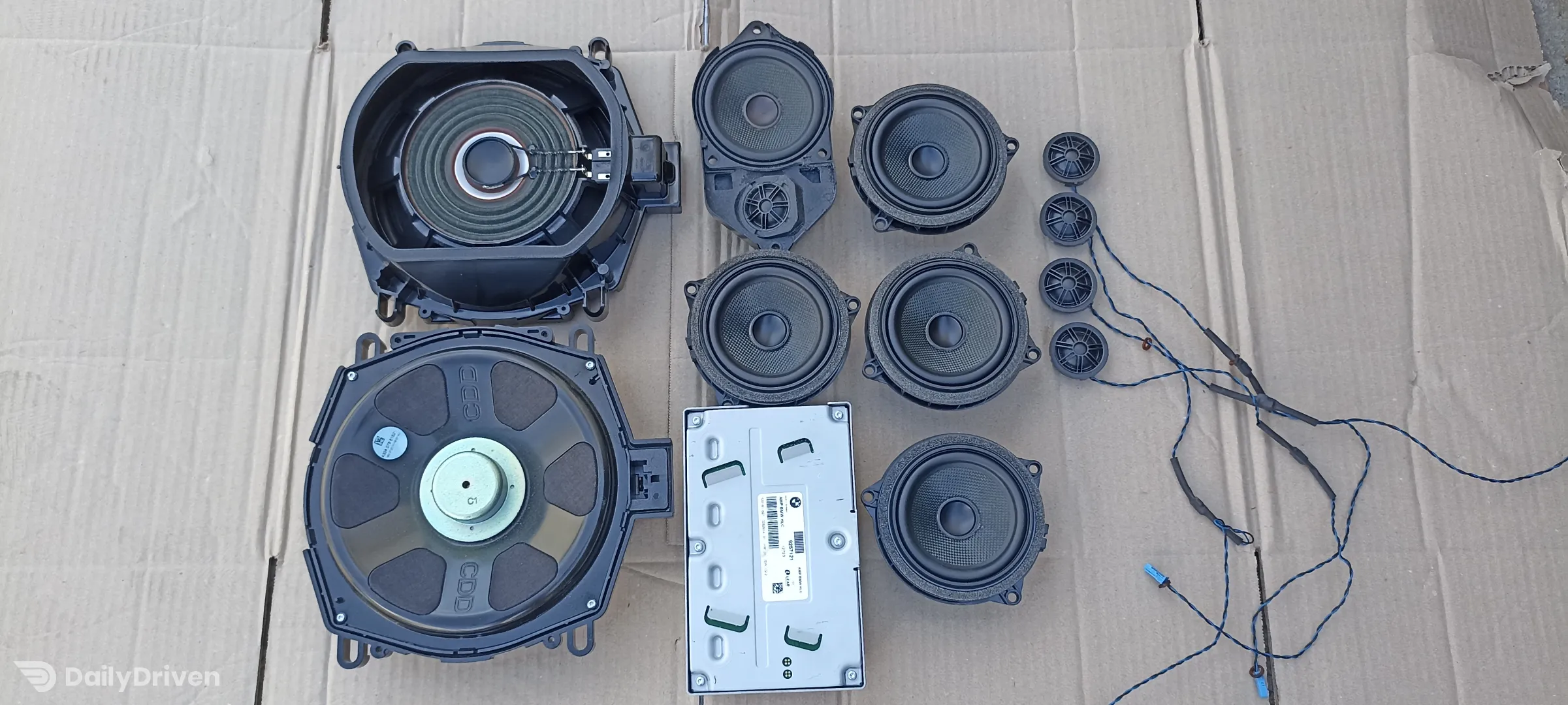 Sistem audio HI-FI BMW X3 F25, 9257121, 9209184, 9237280, 9220750