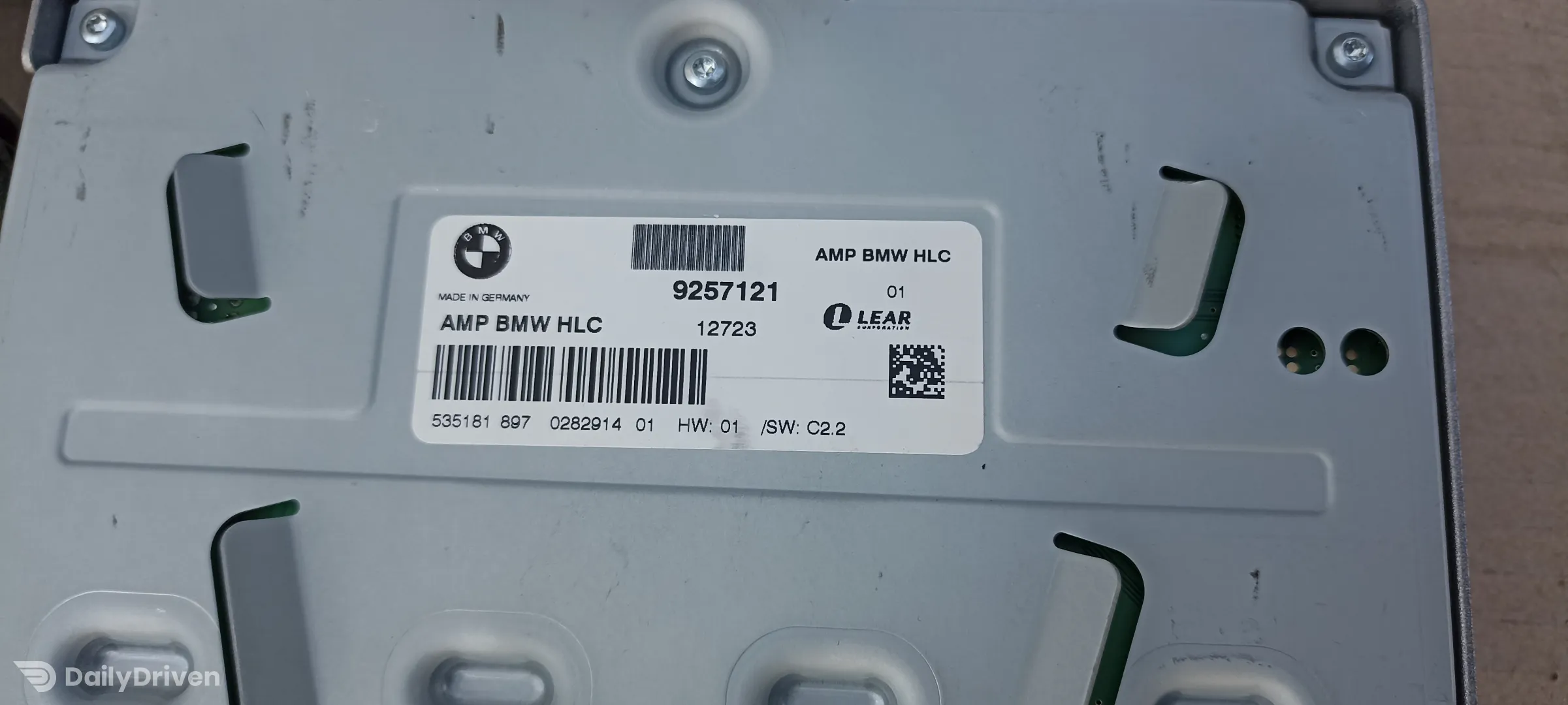 Sistem audio HI-FI BMW X3 F25, 9257121, 9209184, 9237280, 9220750
