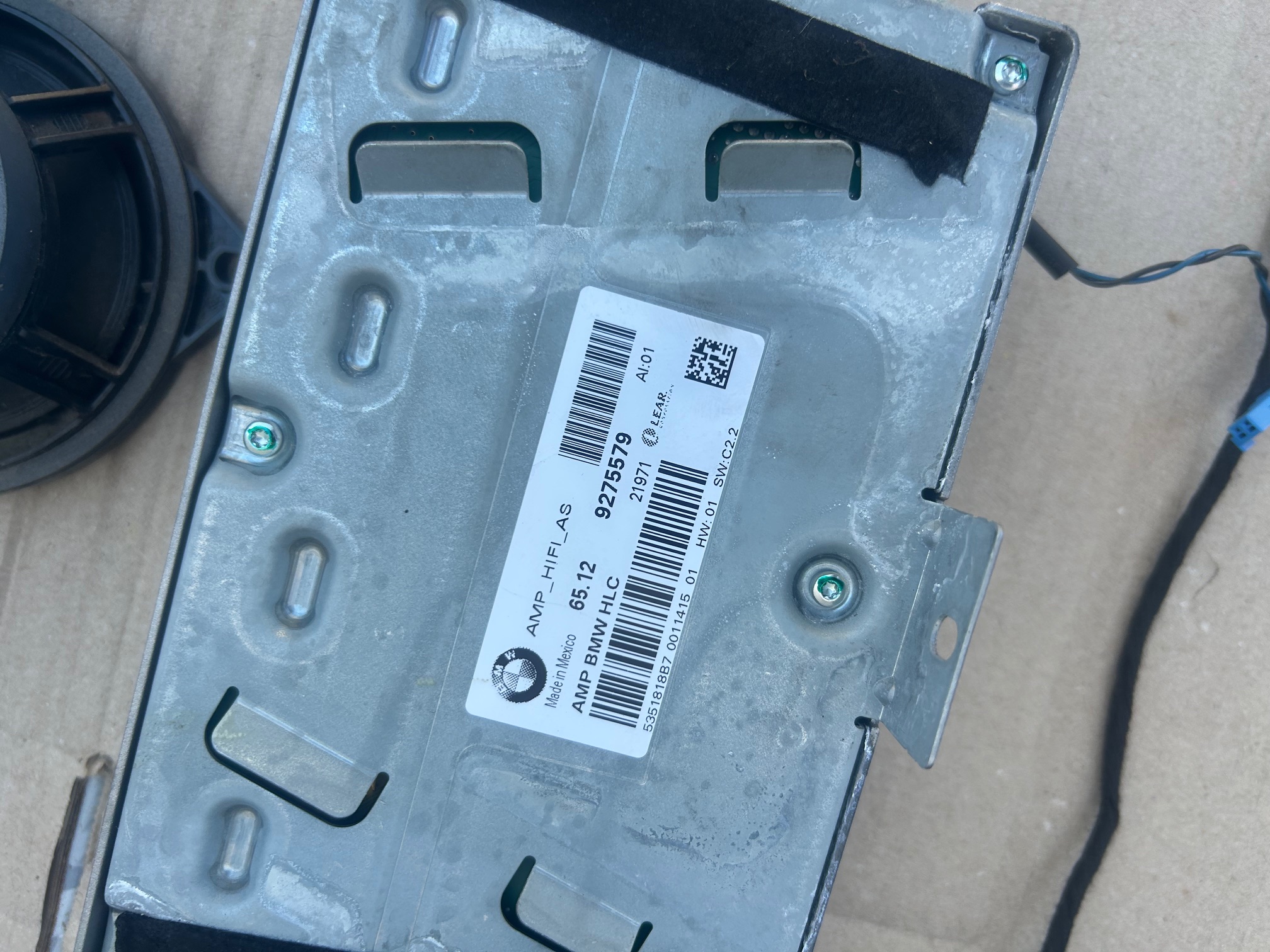 Sistem audio HI-FI X5 E70, 9218695, 6978052, 9151864, 9212077, 9227248, 9275579