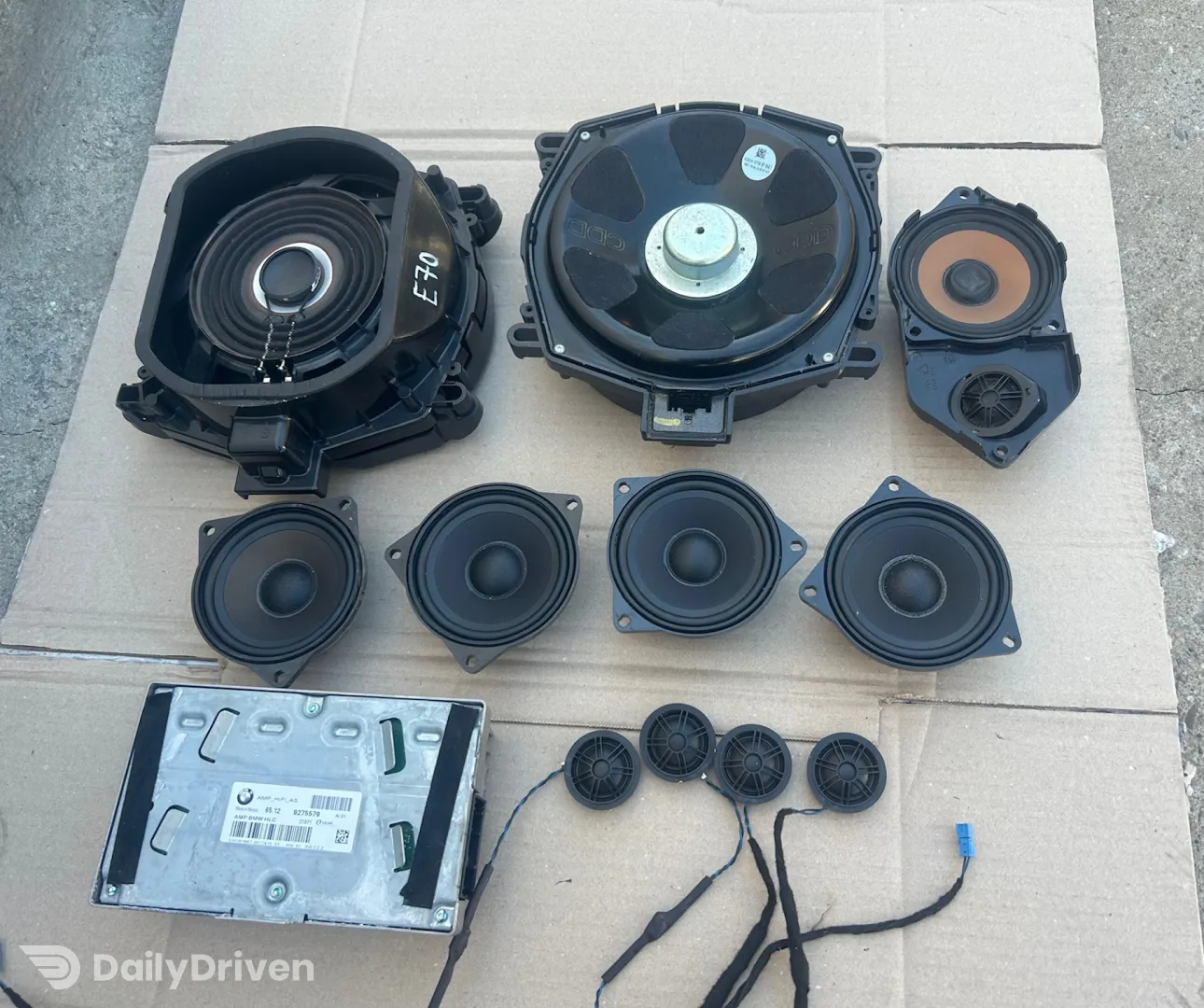 Sistem audio HI-FI X5 E70, 9218695, 6978052, 9151864, 9212077, 9227248, 9275579
