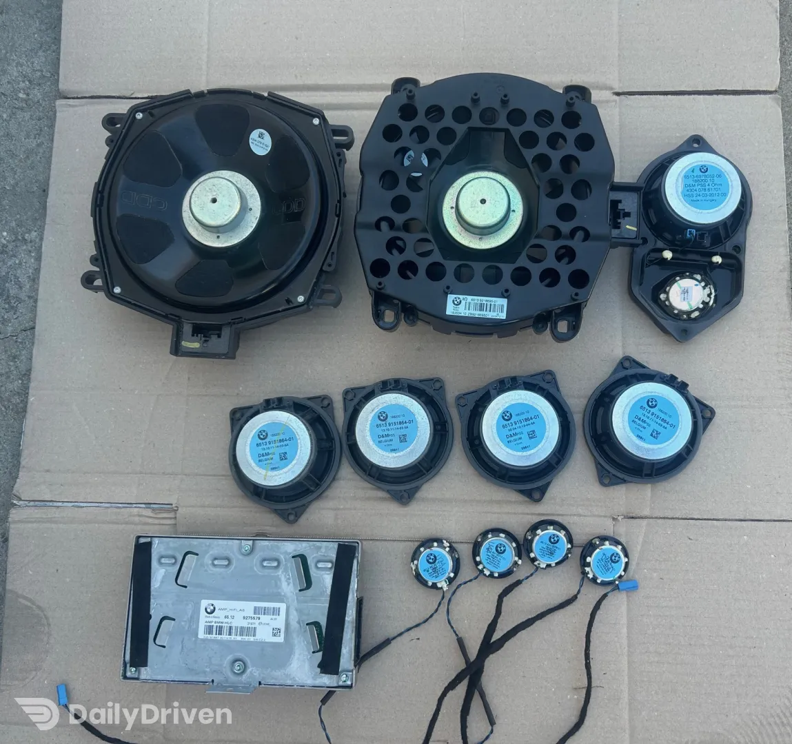 Sistem audio HI-FI X6 E71, 9218695, 6978052, 9151864, 9212077, 9227248, 9275579