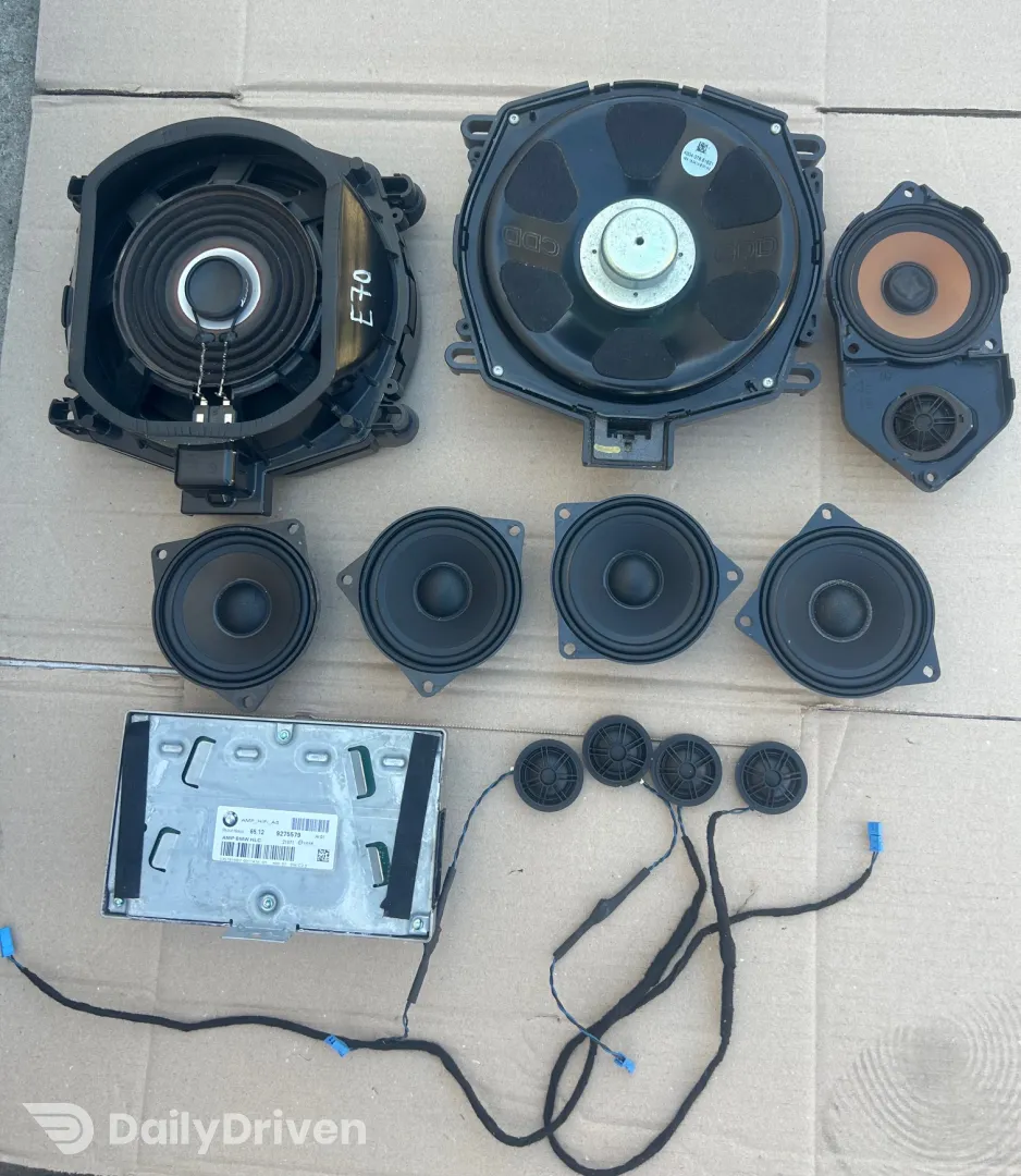 Sistem audio HI-FI X6 E71, 9218695, 6978052, 9151864, 9212077, 9227248, 9275579
