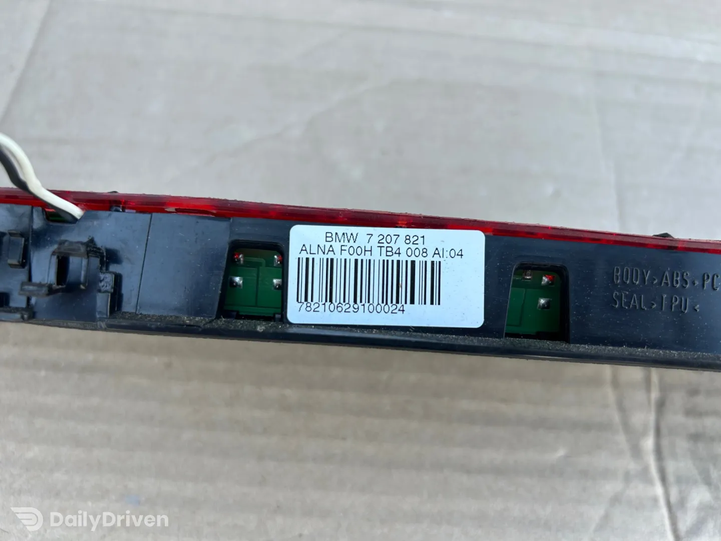 Stop suplimentar frana BMW X6 E71 E72, stop frana haion 7207821