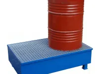 Cuva de retentie pentru butoaie: solutia sigura pentru depozitarea substantelor periculoase!