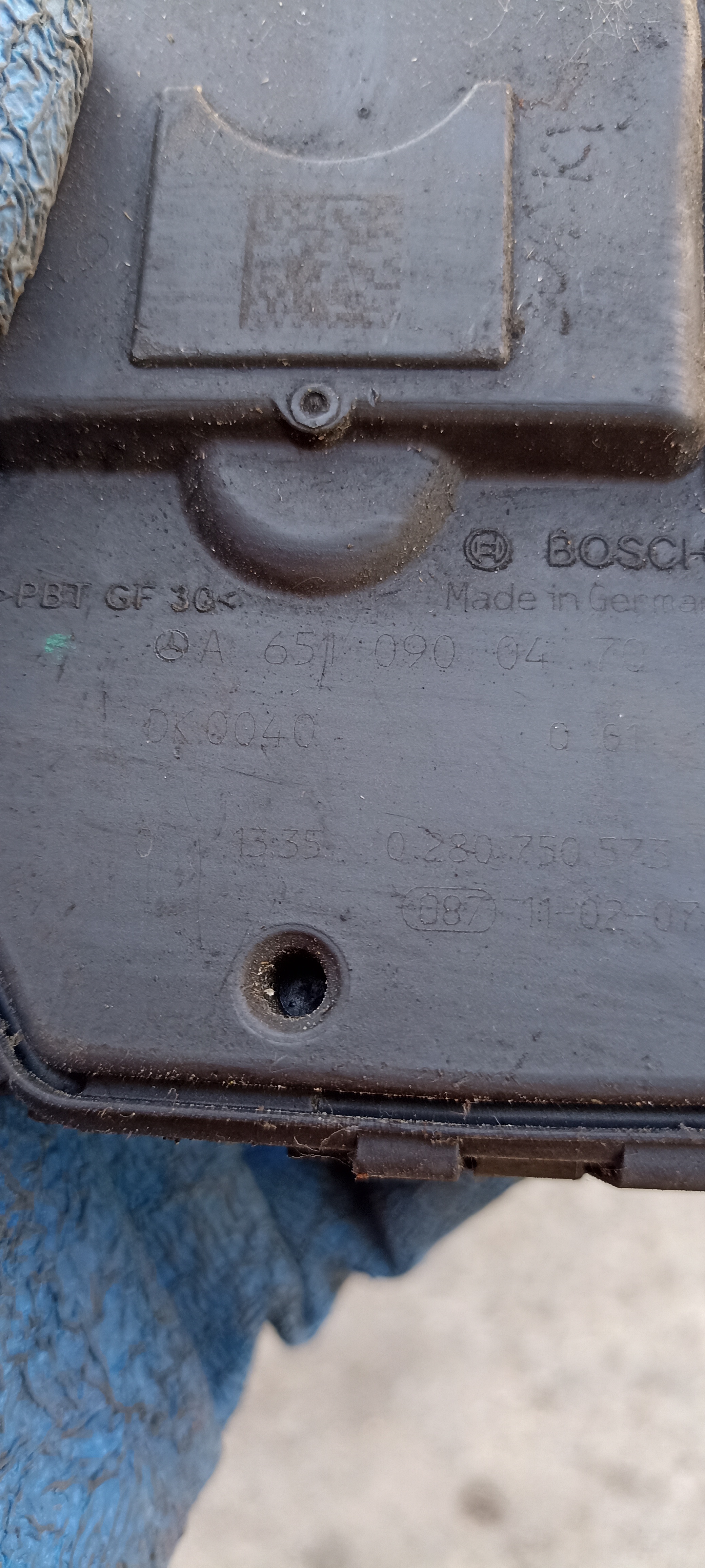 Clapeta acceleratie Mercedes CLA C117, X117, 2.2CDI, A6510900470