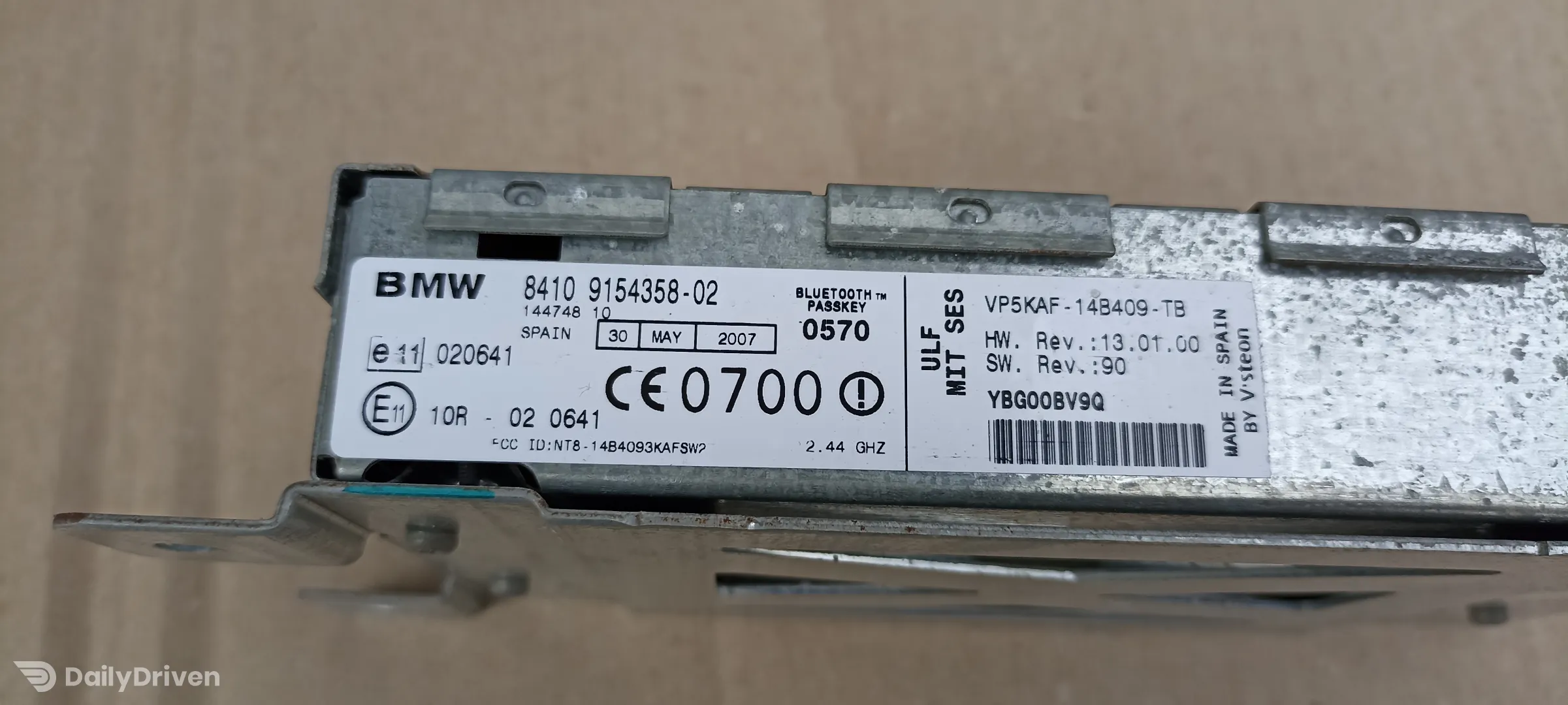 Modul bluetooth BMW Seria 5 E39, 9154358