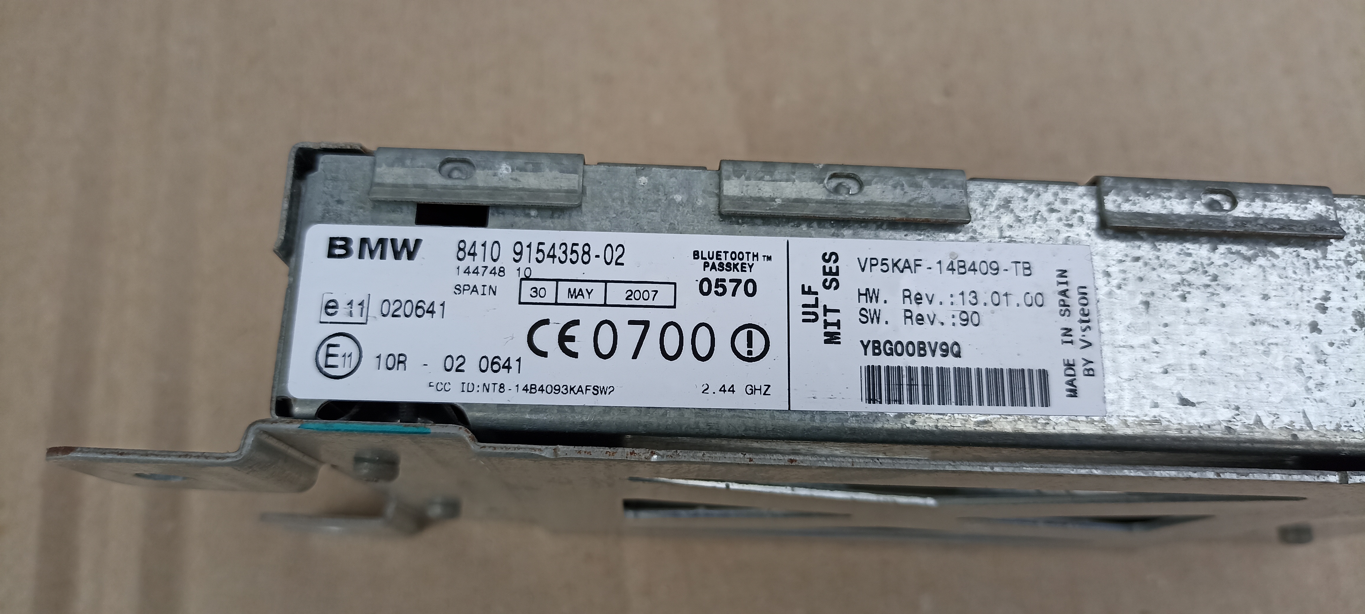 Modul bluetooth BMW Z4 E85, E86, 9154358