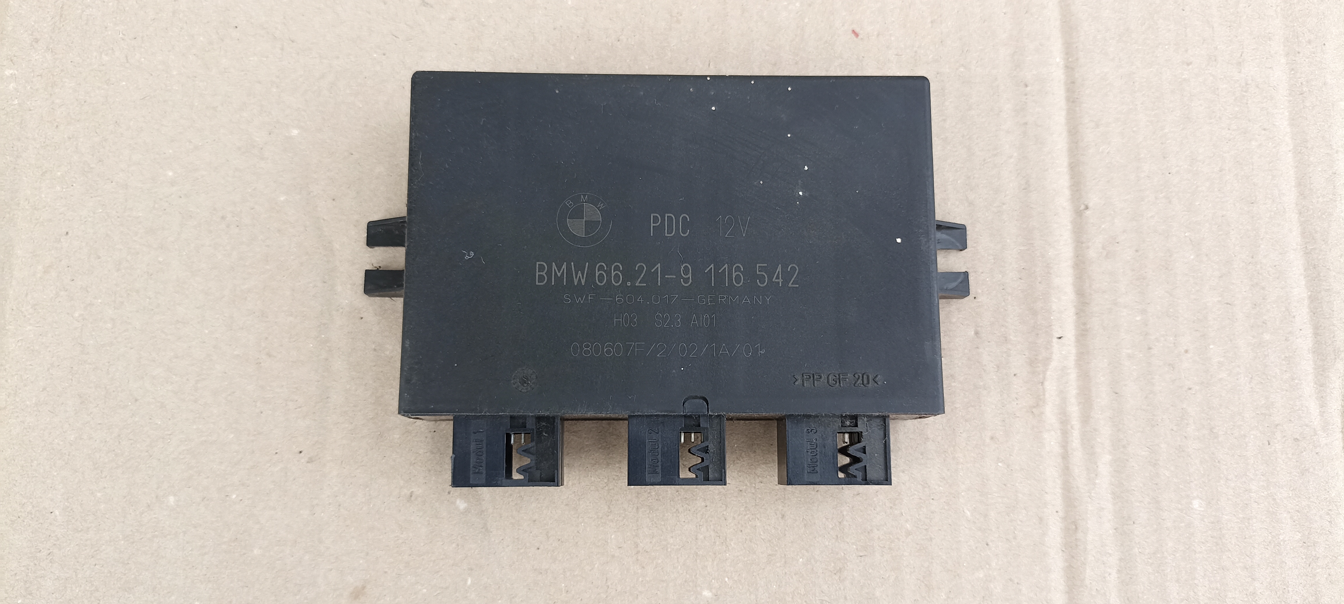 Modul PDC senzori parcare BMW X3 E83, 9116542