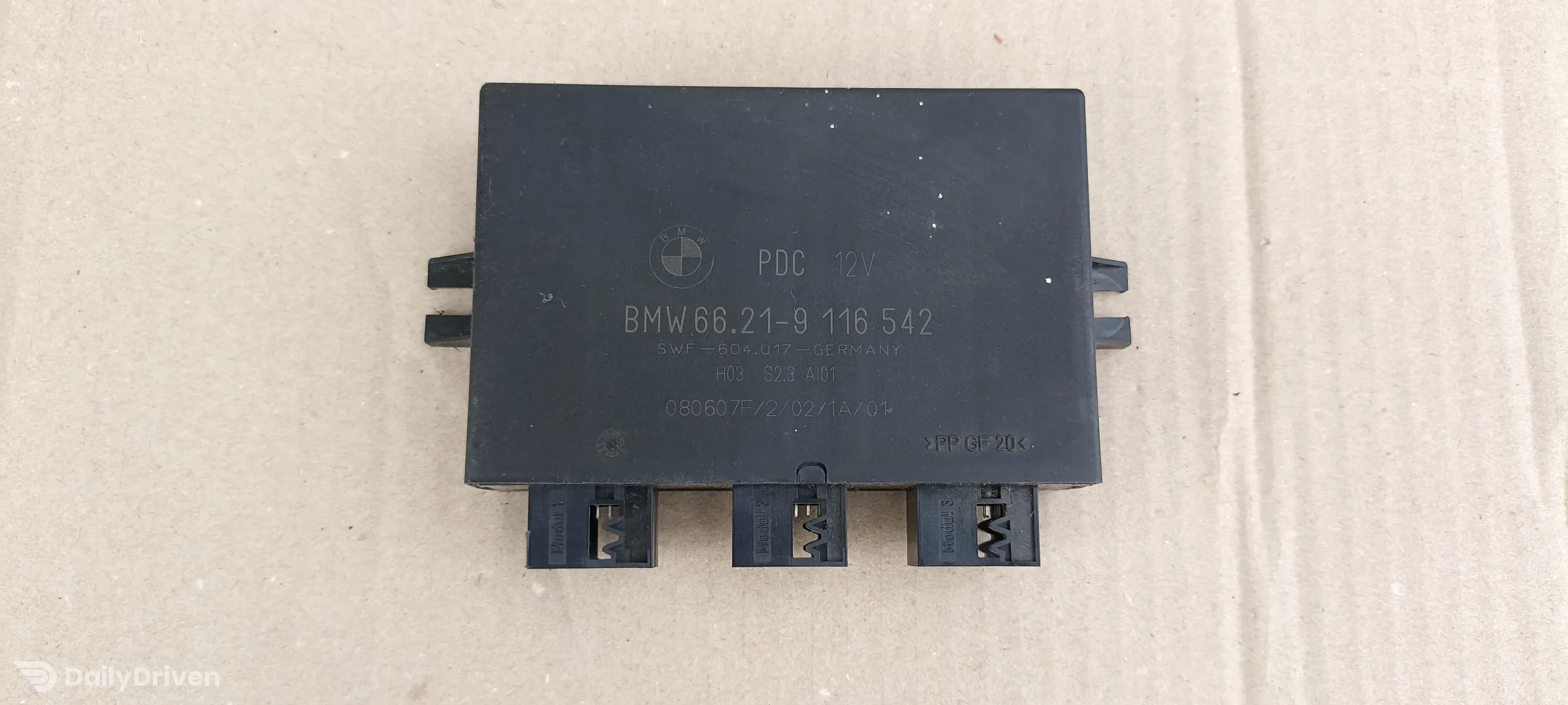 Modul PDC senzori parcare BMW X5 E53, 9116542