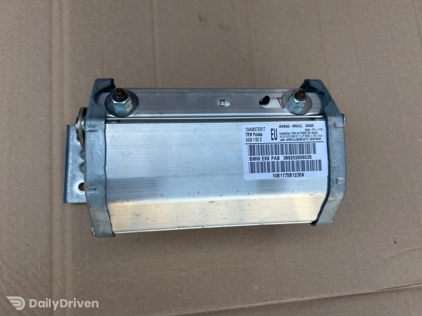 Airbag pasager BMW Seria 3 E90 E91 E92 E93, 39920280603S