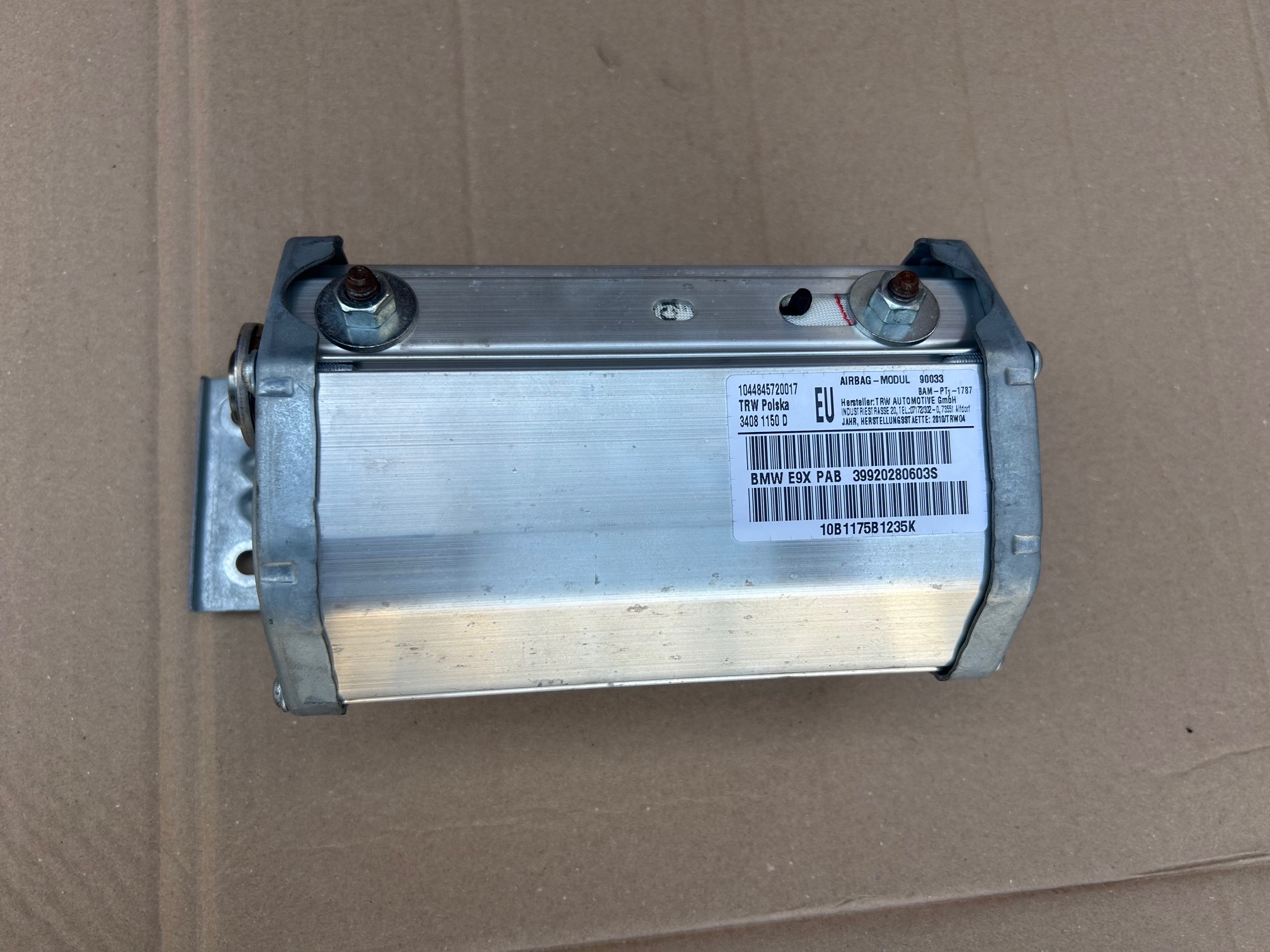 Airbag pasager BMW Seria 3 E90 E91 E92 E93, 39920280603S