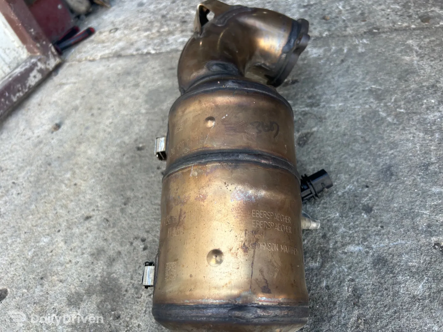 Filtru particule Mercedes CLA X117 W117, 1.6 benzina, catalizator A2464900514