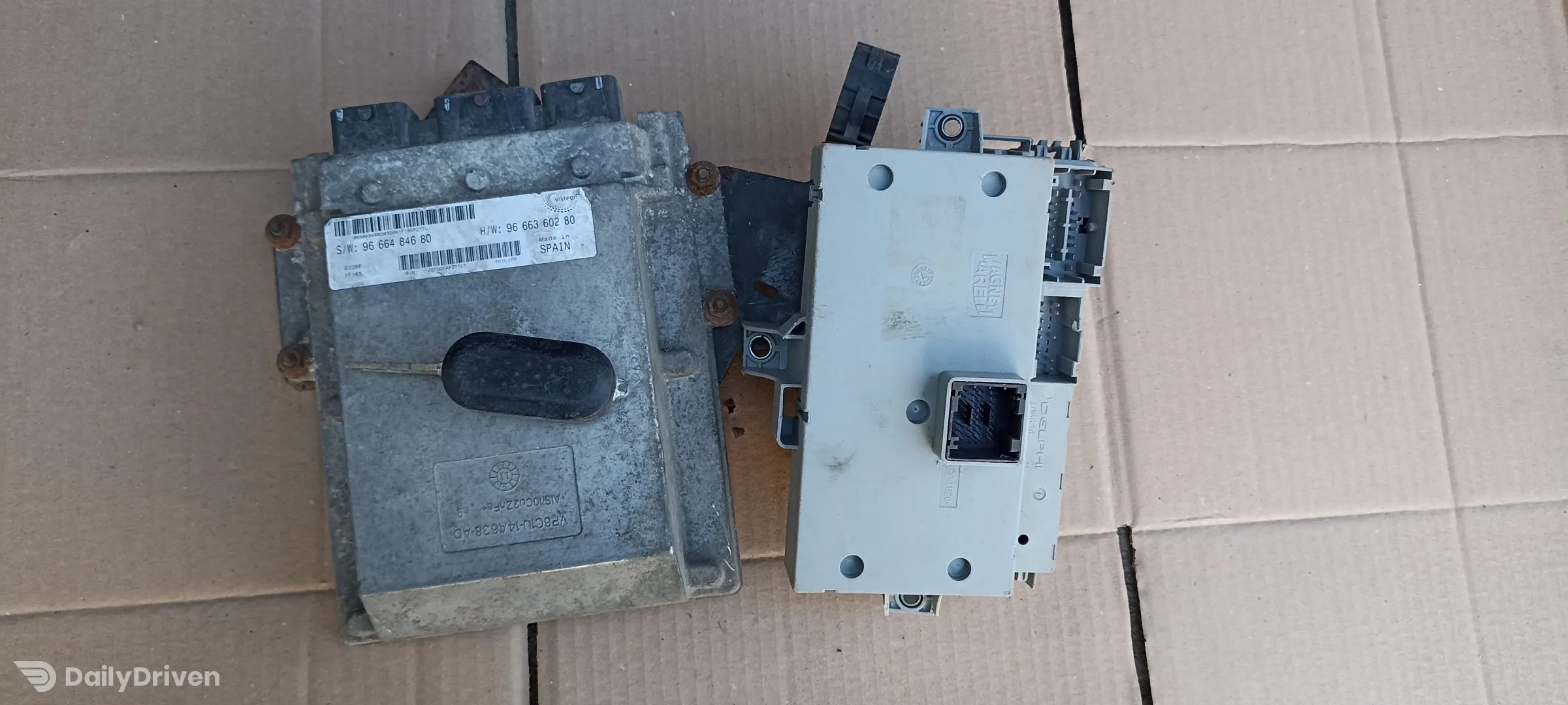 kit pornire calculator ecu Fiat Ducato 3, 2.2hdi, euro 4, 9666360280