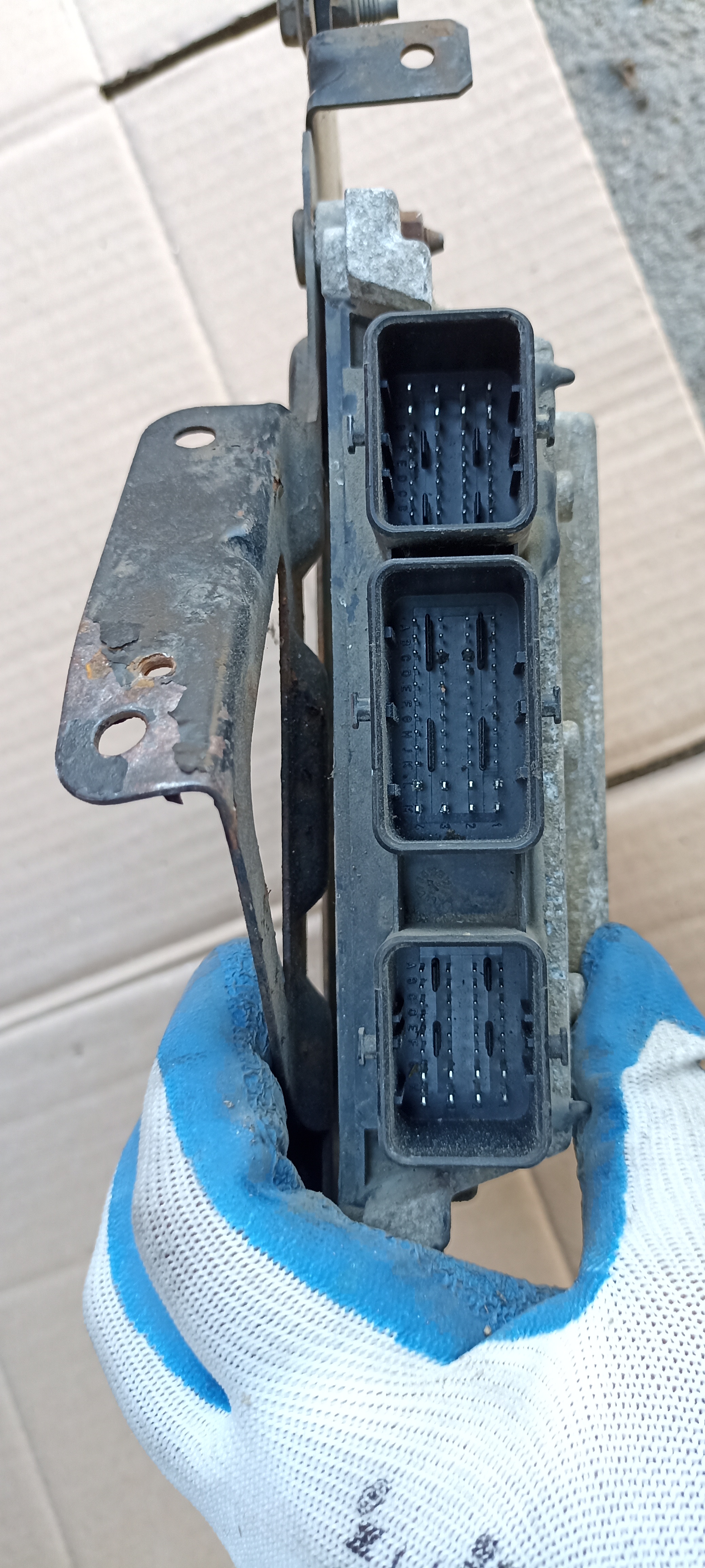 Calculator motor Peugeot Boxer, 2.2hdi, Euro 4, ECU 9663289080, 9661256980