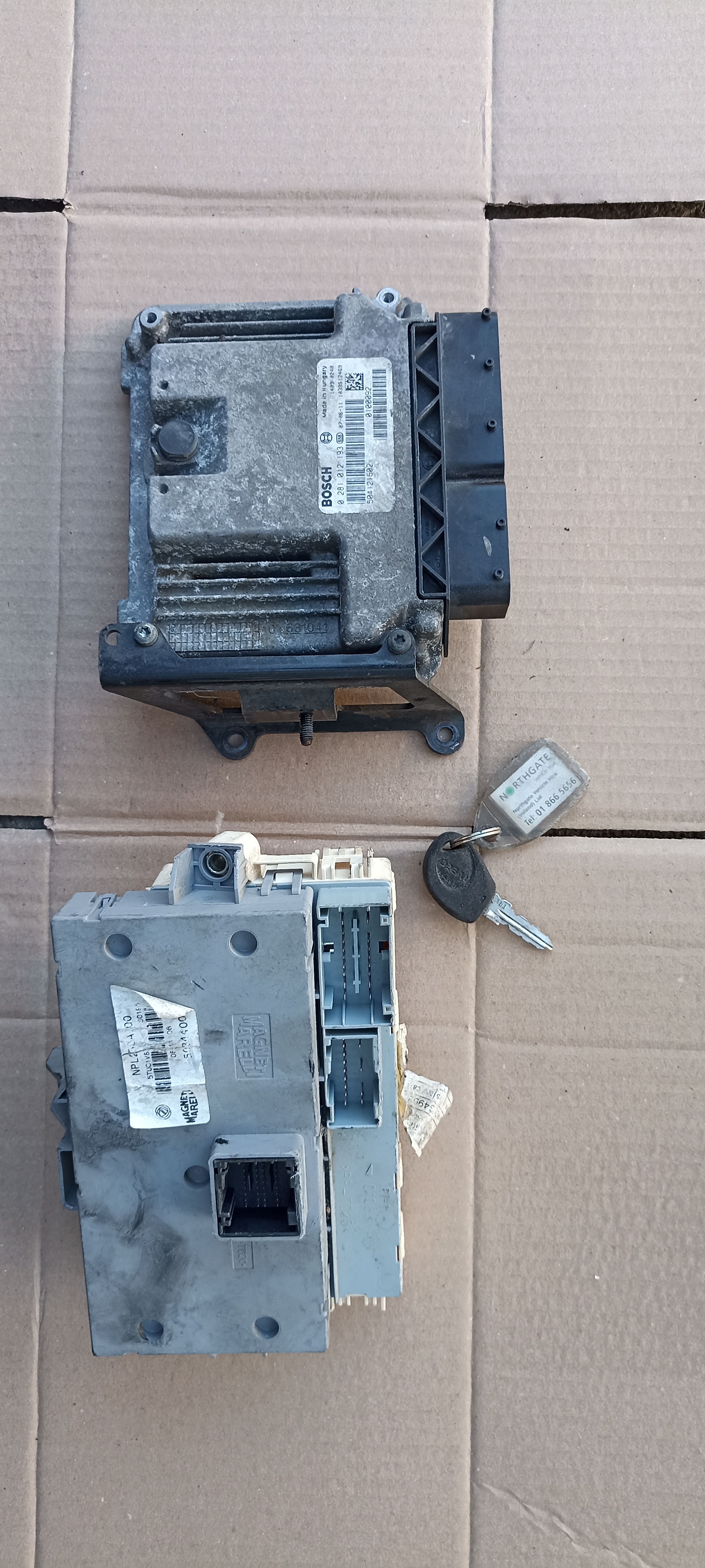 Kit pornire Iveco Daily 2.3HPI 3.0HPI, 504121602, ECU 0281012193