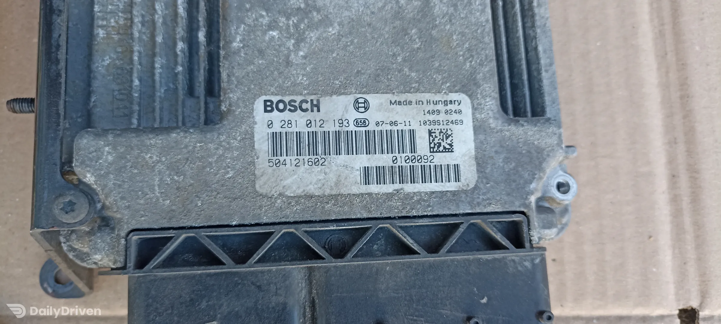 Kit pornire Iveco Daily 2.3HPI 3.0HPI, 504121602, ECU 0281012193