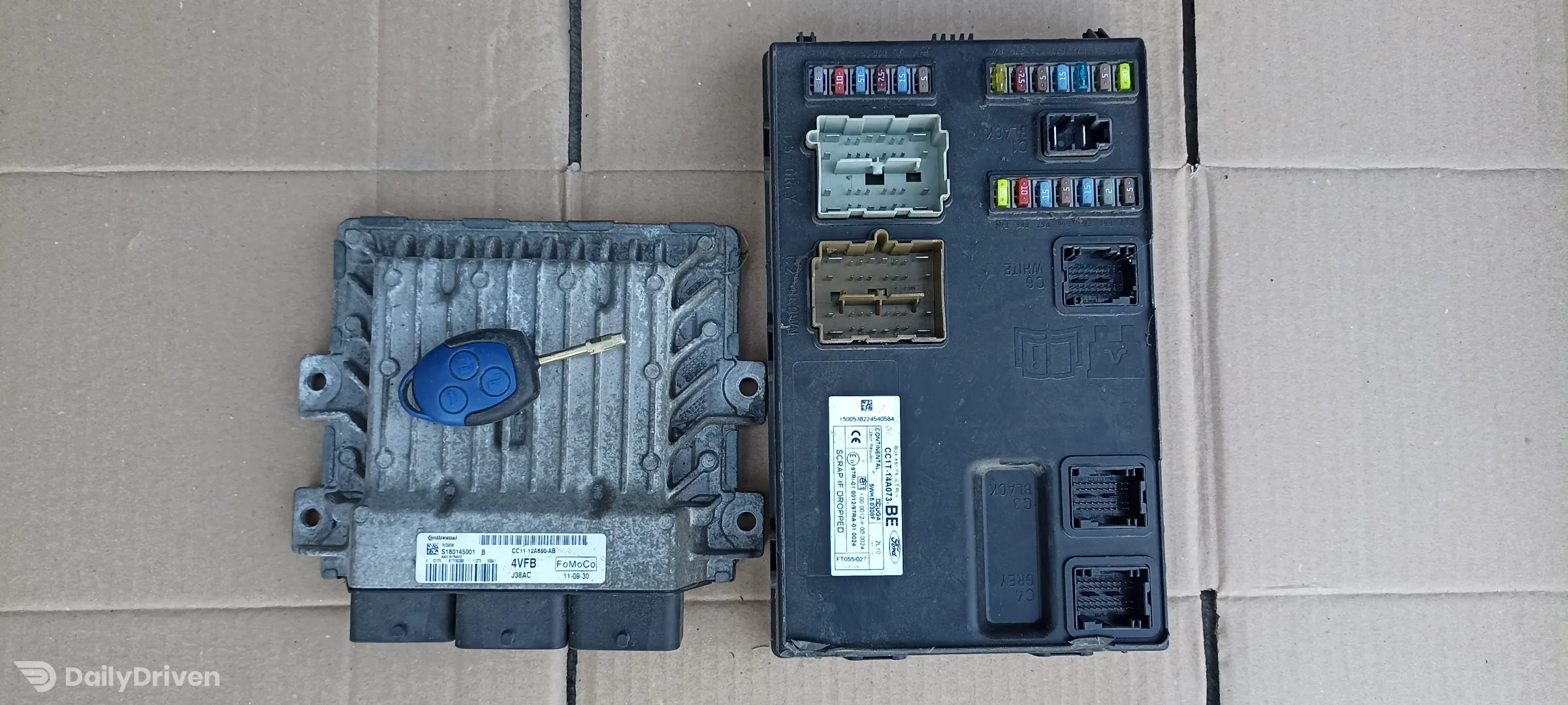 Kit pornire ECU Ford Transit 2.2tdci Euro 5, CC11-12A650-AB, CC1T-14A073-BE