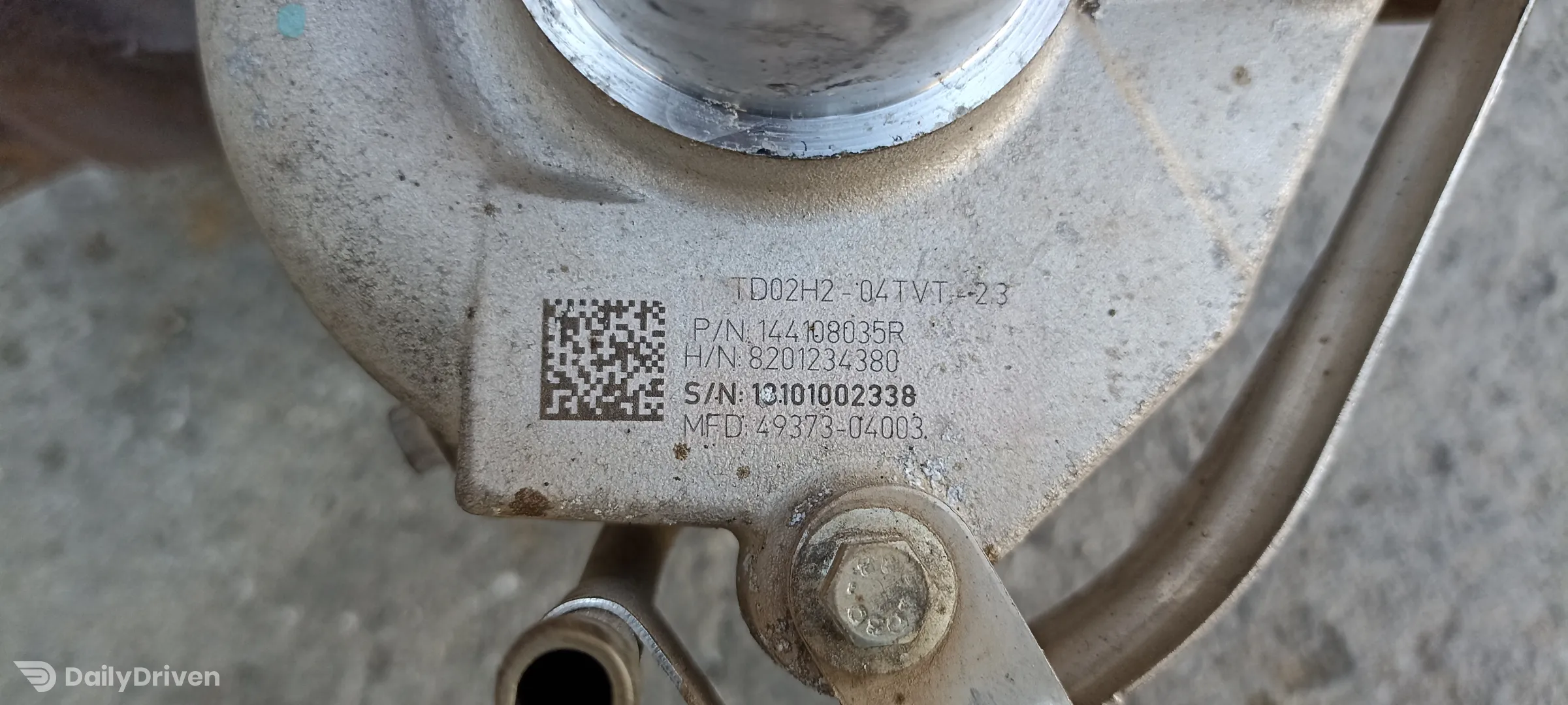 Turbina Dacia Logan TCe 90, turbina 8201234380, 144108035R