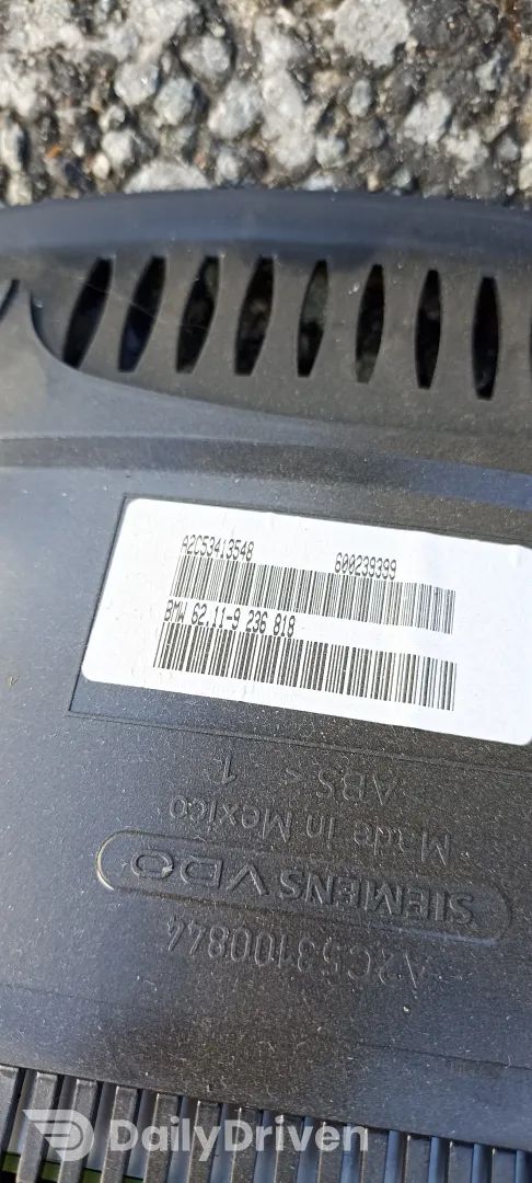 ceasuri de bord BMW X5, E70, volan stanga, 62119236818