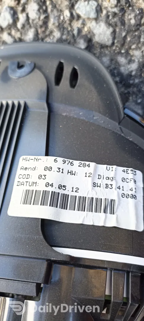 ceasuri de bord BMW X5, E70, volan stanga, 62119236818