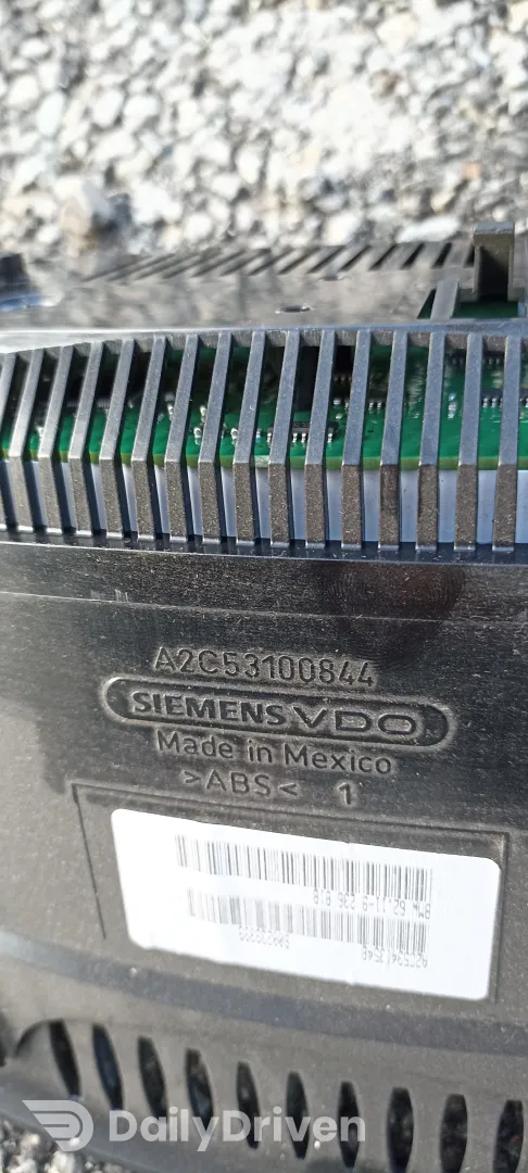 ceasuri de bord BMW X5, E70, volan stanga, 62119236818