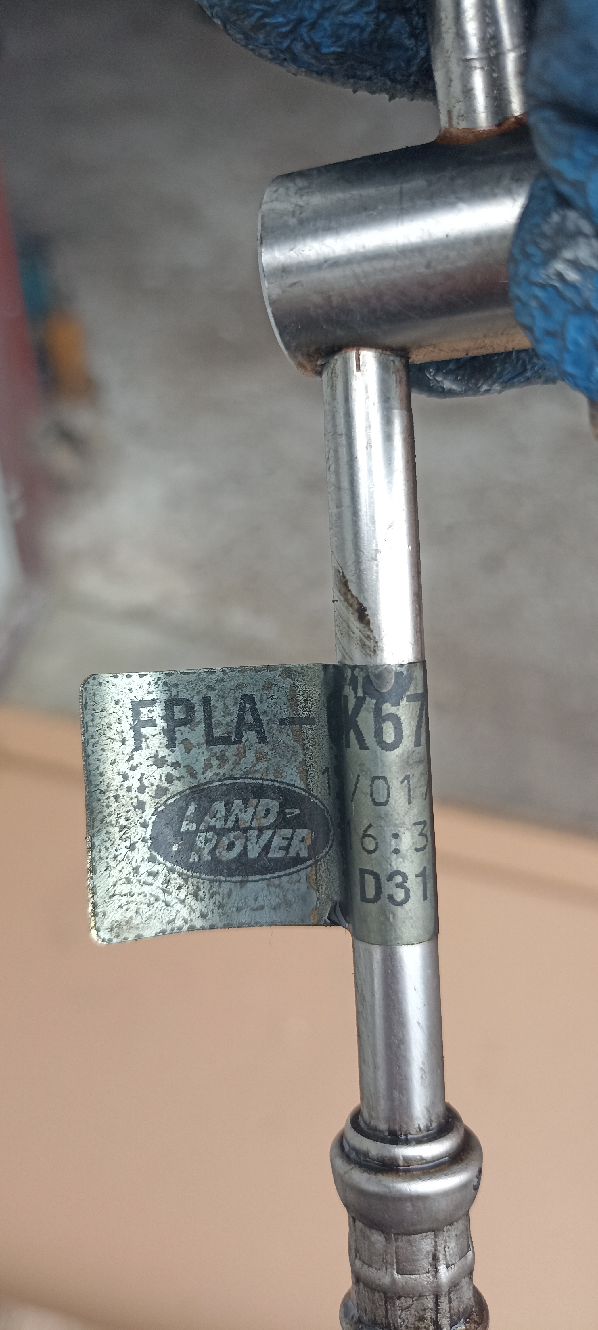 Conducta alimentare ulei turbina Range Rover Sport L494, FPLA-6K67-79