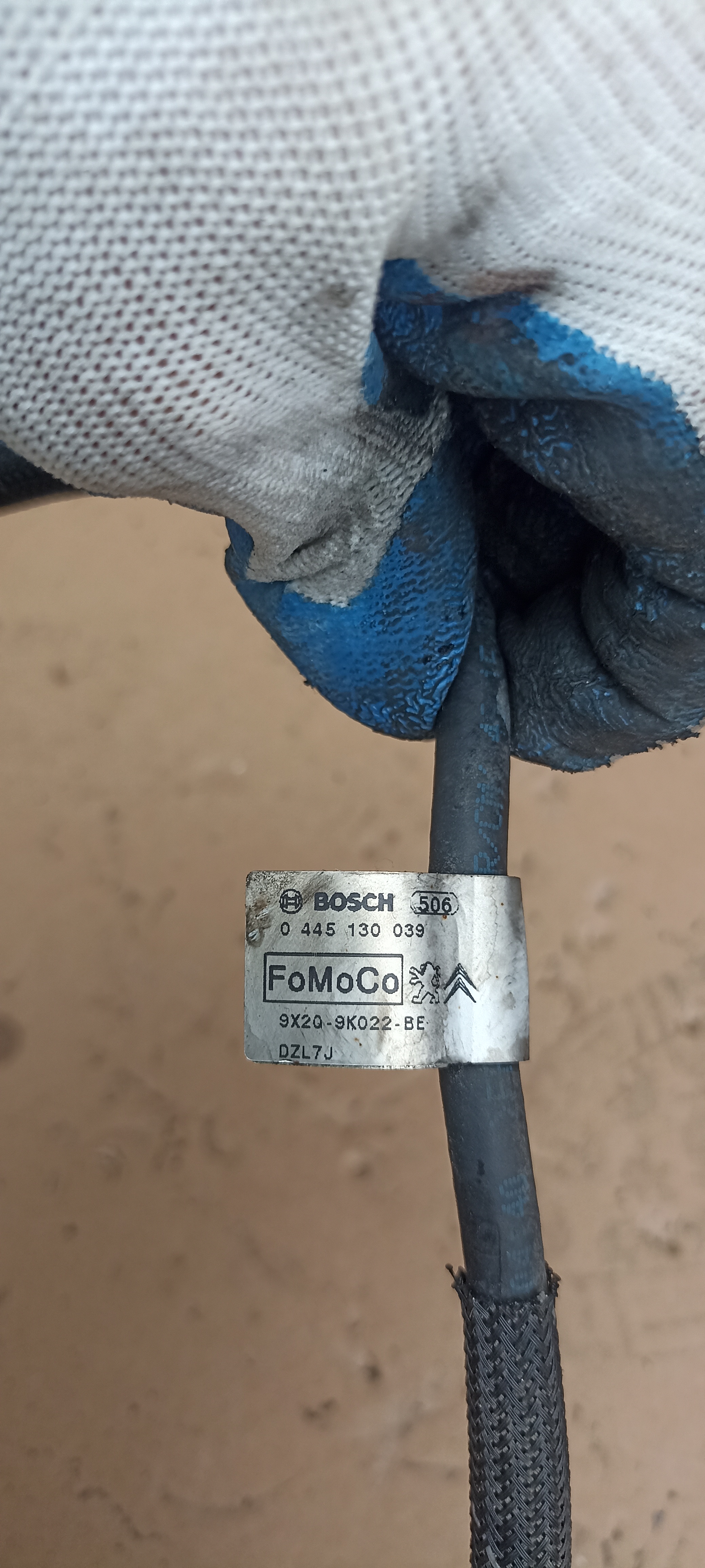 Rampa retur injectoare Jaguar F-Pace, 306DT, 9X2Q-9K022-BE, 0445130039