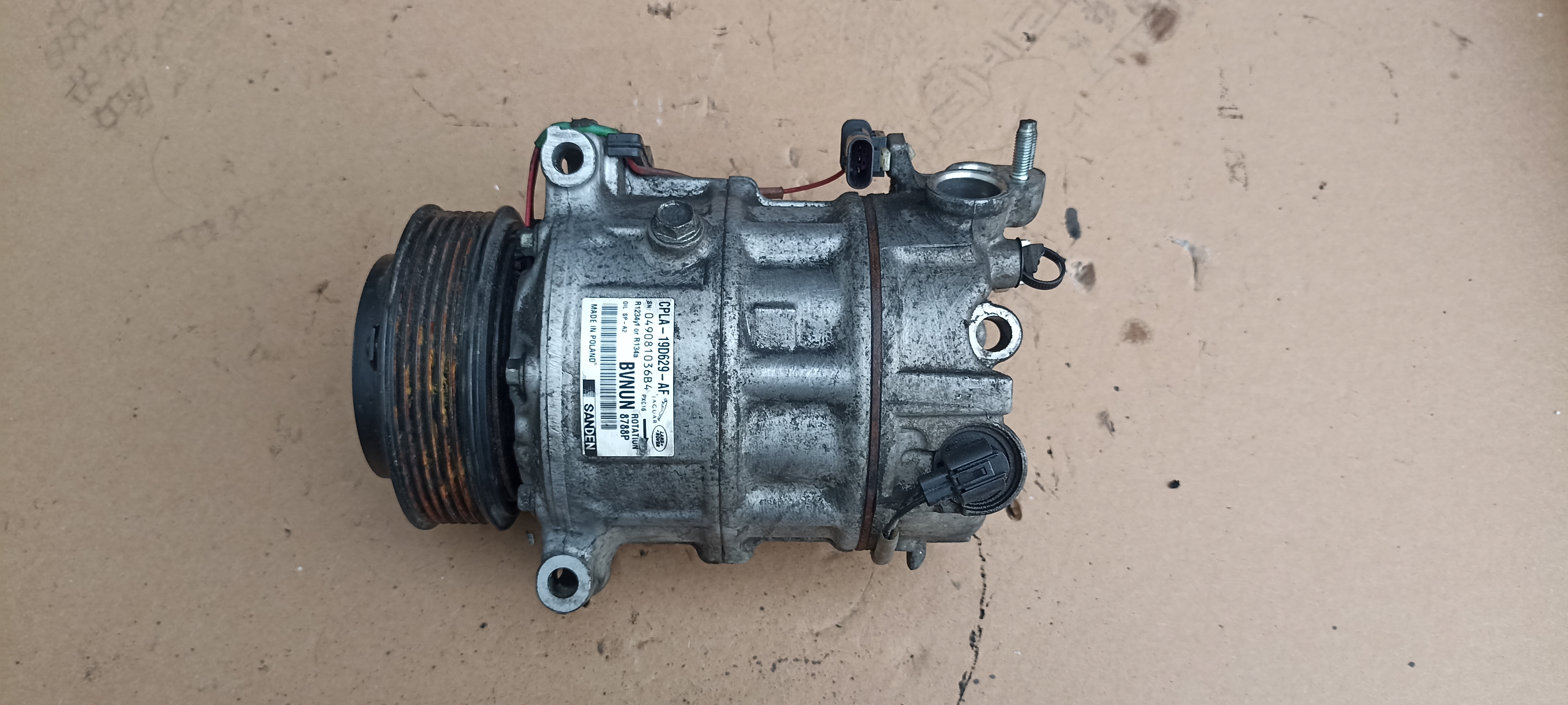 Compresor clima AC Land Rover Discovery, 306dt, CPLA-19D629-AF