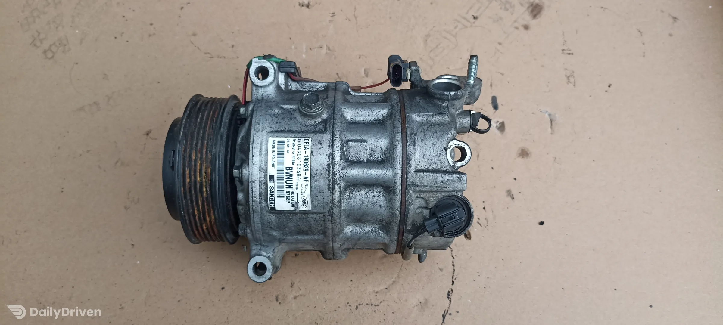 Compresor clima AC Range Rover Sport, 306dt, CPLA-19D629-AF