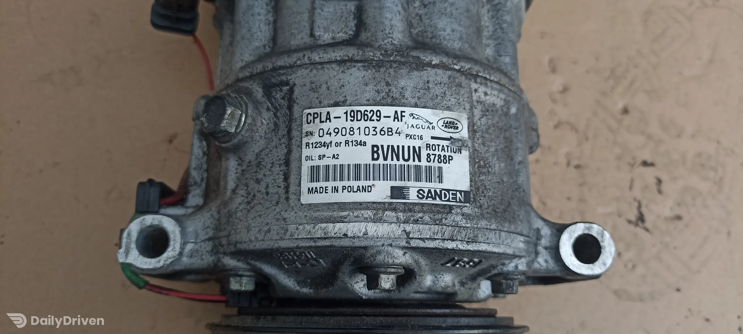 Compresor clima AC Range Rover Sport, 306dt, CPLA-19D629-AF