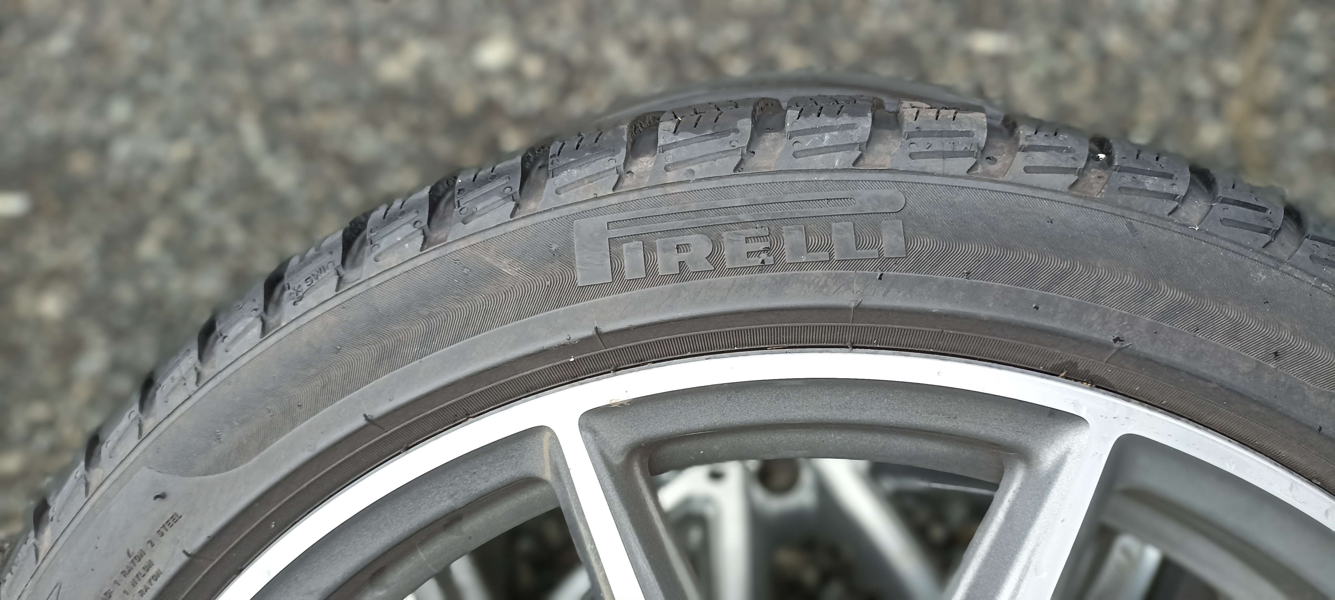 Roti complete Mercedes CLA 45 AMG, jante R18 AMG