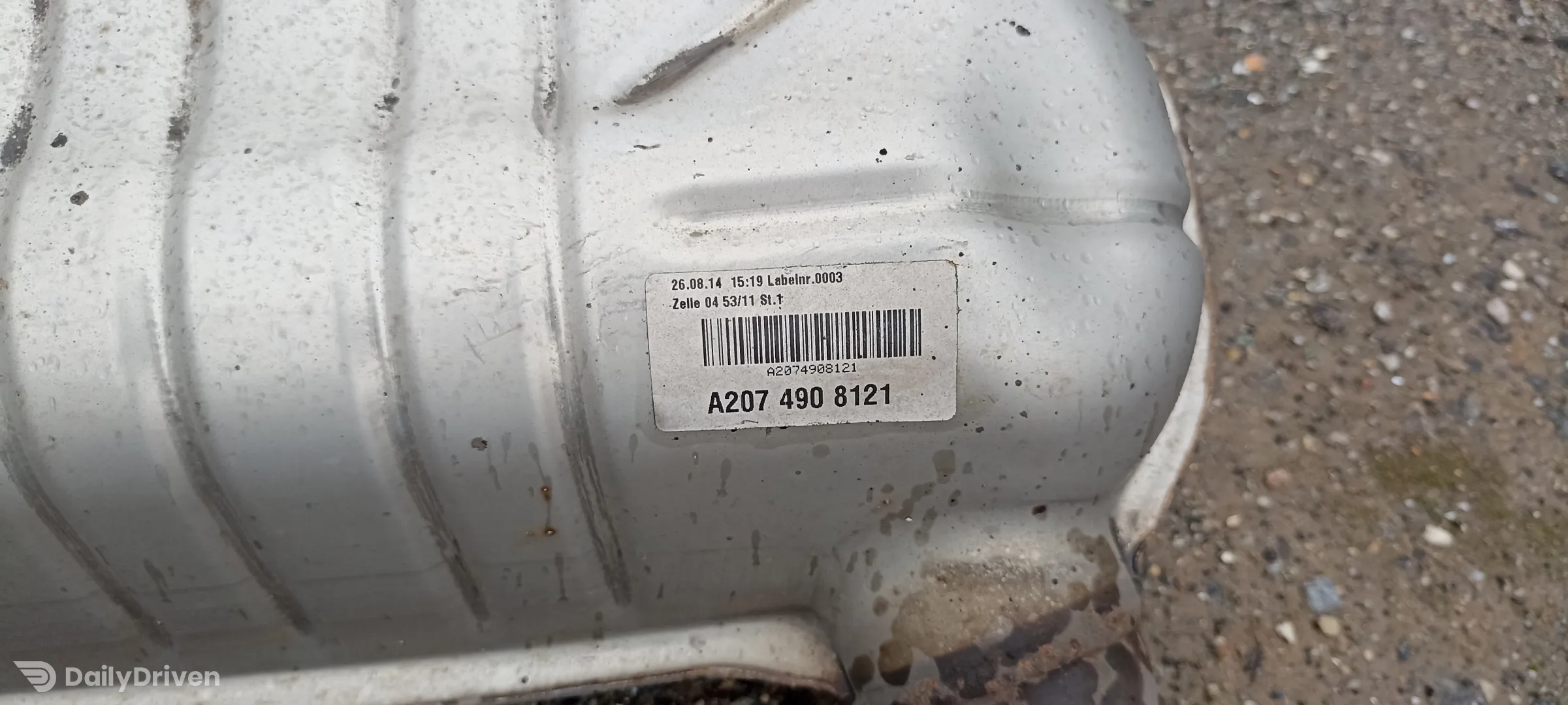 Evacuare completa Mercedes E-Class W207, A2074908121, A2074908221