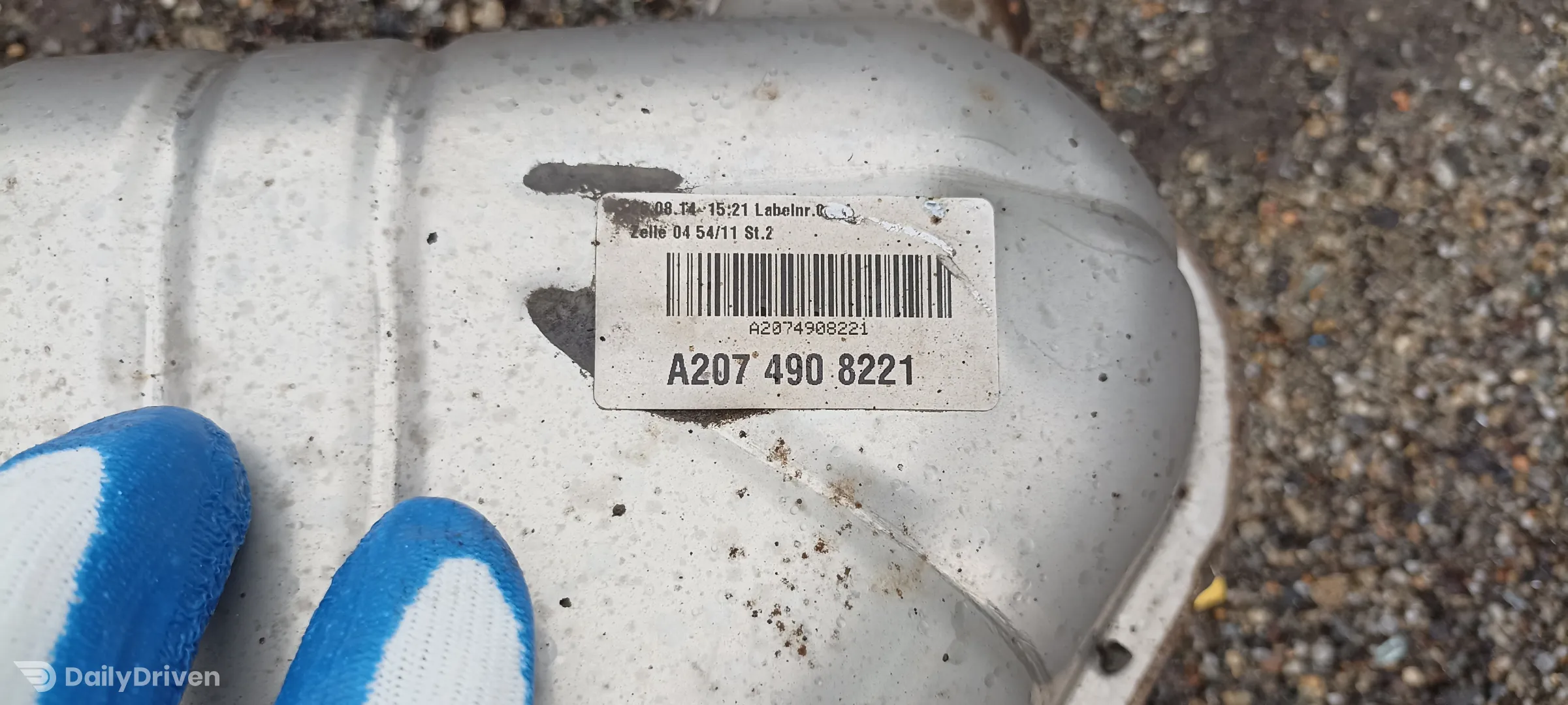 Evacuare completa Mercedes E350 blueTec, A2074908121, A2074908221