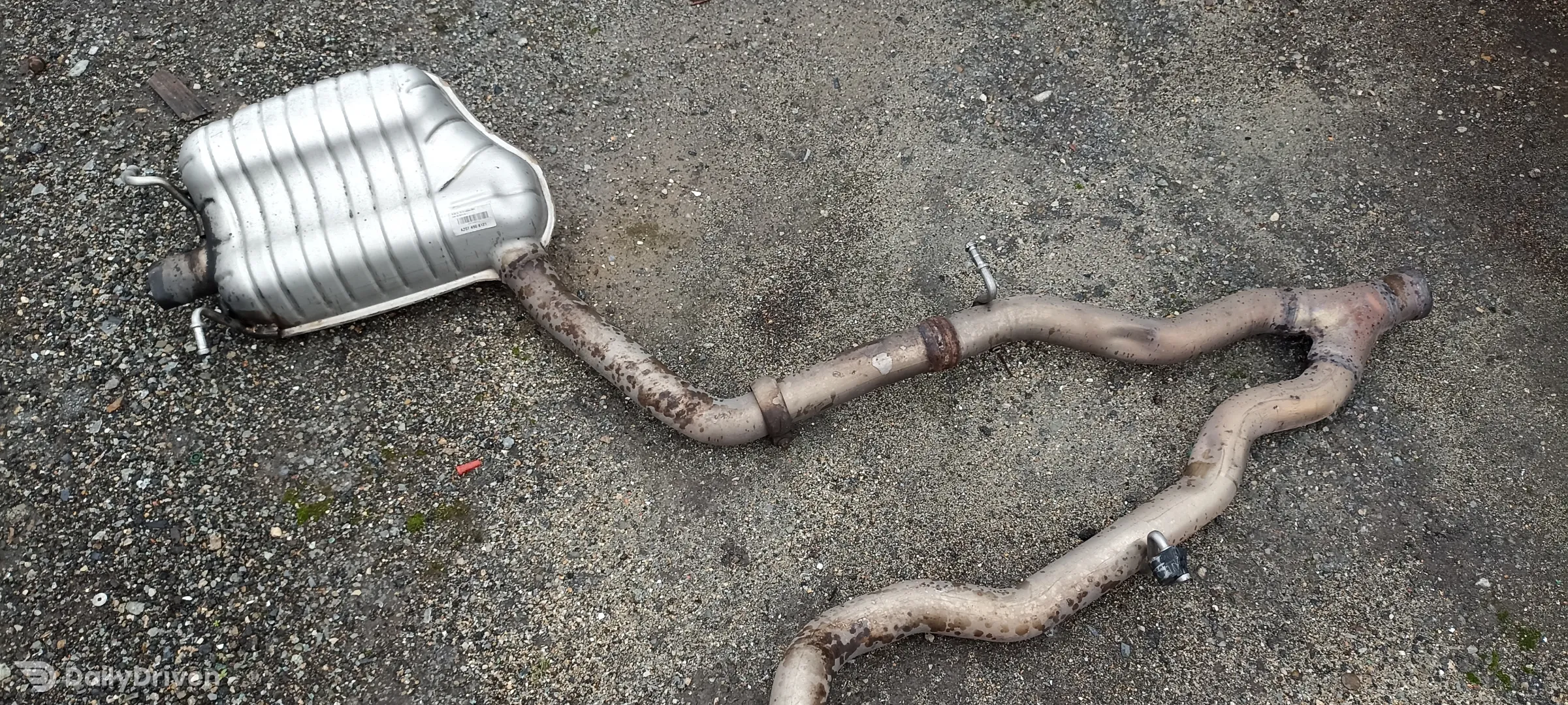 Evacuare completa Mercedes E350 blueTec, A2074908121, A2074908221