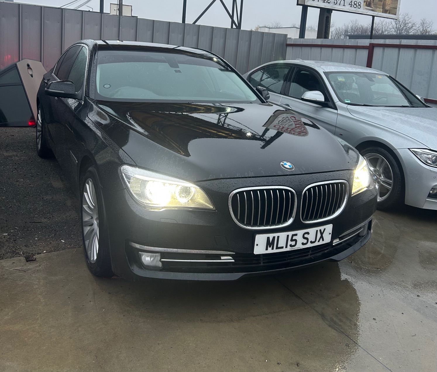 Fata completa BMW Seria 7 F01 F02 facelift, bot complet BMW Seria 7 F01 LCI