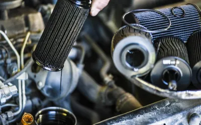 What is an oil filter and when should it be replaced